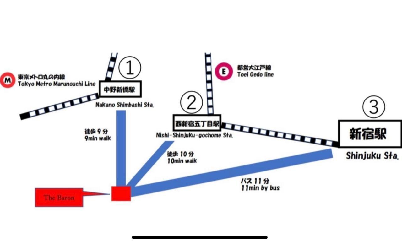 新規オープン・新宿駅2キロ圏内・築3年デザイナーズマンション Токіо Екстер'єр фото